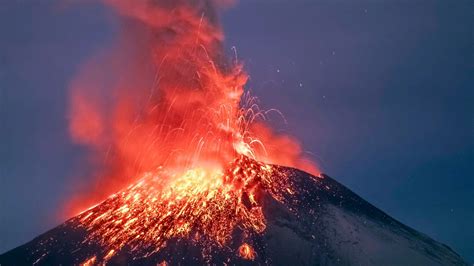 volcan popocatepetl erupciones